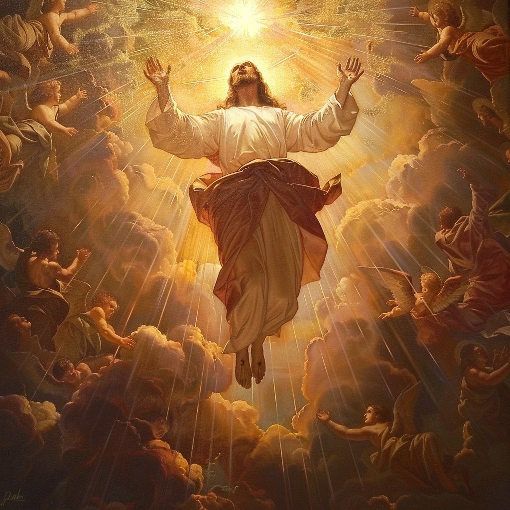 Bonne et Sainte Ascension à tous que le Seigneur qui est monté au ciel vous bénisse 🙏🏼🤍
