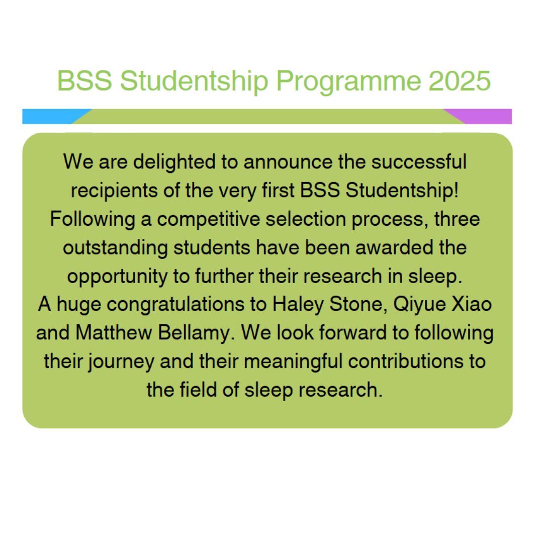 BritishSleepSociety (@britishsleepsoc) on Twitter photo 