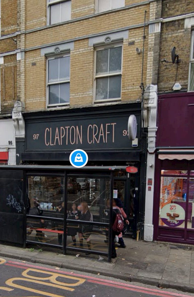 HistoryClapton's tweet photo. 1930 Business Advertisement for J. Church Fruiterer &amp; Greengrocer at 97 Lower Clapton Road. Today the premises is Clapton Craft specialising in Craft Beer, Natural Wine, Cider, Local Spirits and are a Growler retailer. https://t.co/5SzttcsRo4