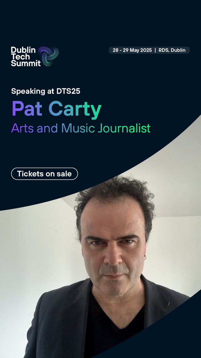 Pat_Carty's tweet image. On with @copelandmusic in an hour
#dubtechsummit