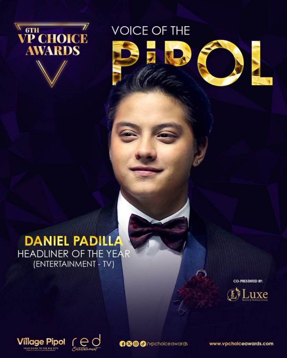 trissshyyymae's tweet photo. Congratulations once again,DJP! 

DJP DOMINATES VPCA2025

#VPCAHeadliner
#DanielPadilla https://t.co/tPrrivDx3S