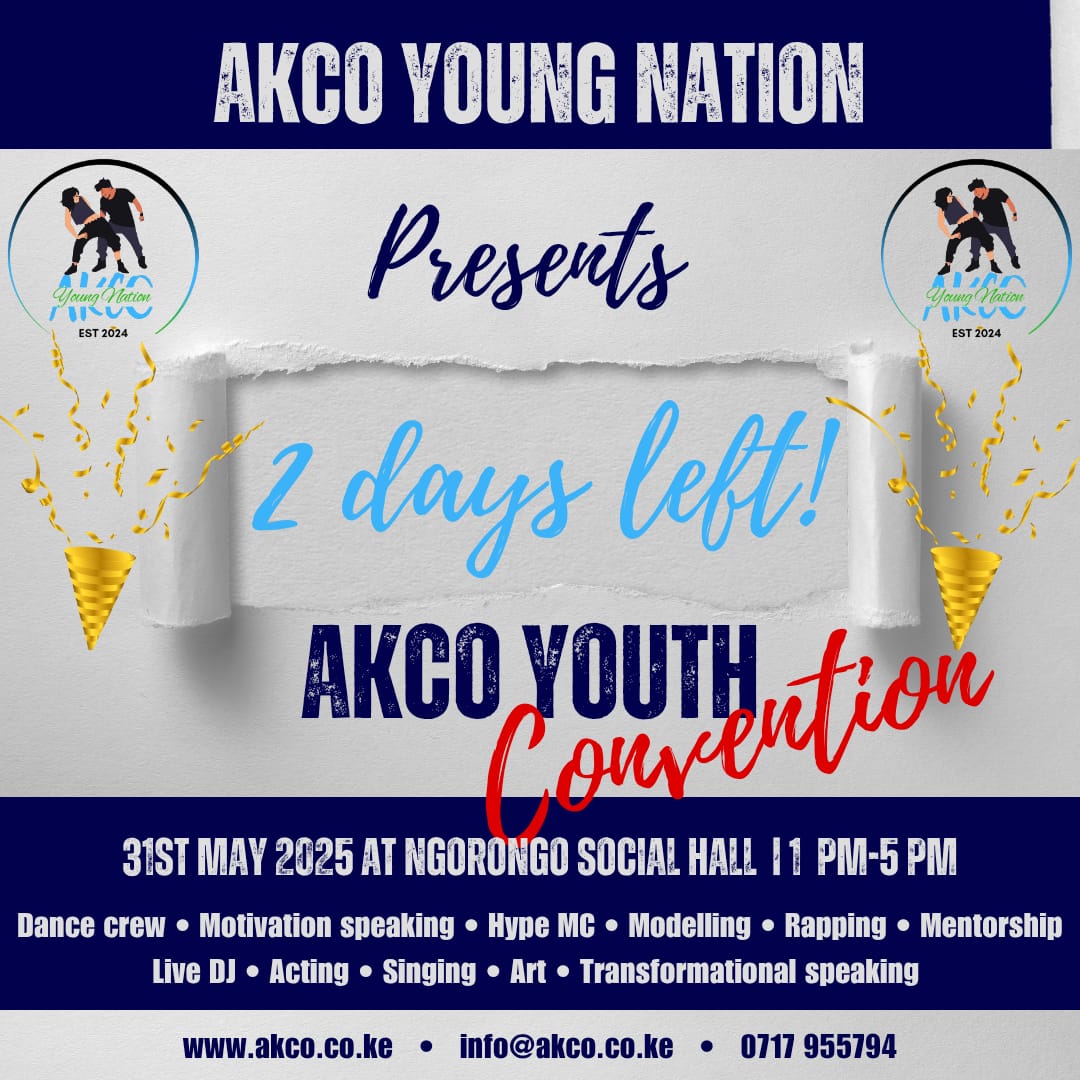 AKCO_OFFICIAL's tweet photo. @akco 2 Days to go!...🔥🔥 #YouthEmpowerment #akcoyouthconvention #akcoyoungnation #acknowledgebelieveexude https://t.co/YLQmXim9Qh