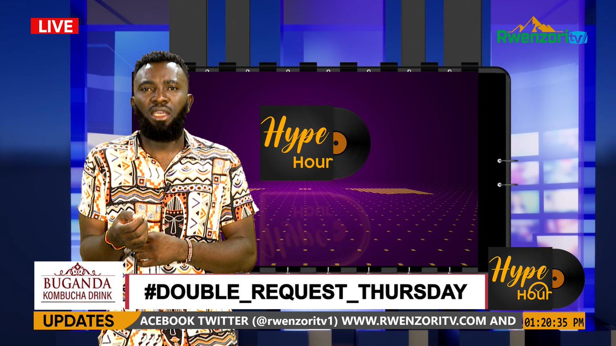 rwenzoritv1's tweet photo. It's Double Request Thursday on the Hype Hour Show.
Get ready to vibe with double the hits and double the fun
What tracks are you craving? Let us know your faves π₯πΏ
#HypeHour #DoubleRequestThursday #MusicLovers
Rwenzori TV Kheem Best Kasesean https://t.co/DSyaZccHo0