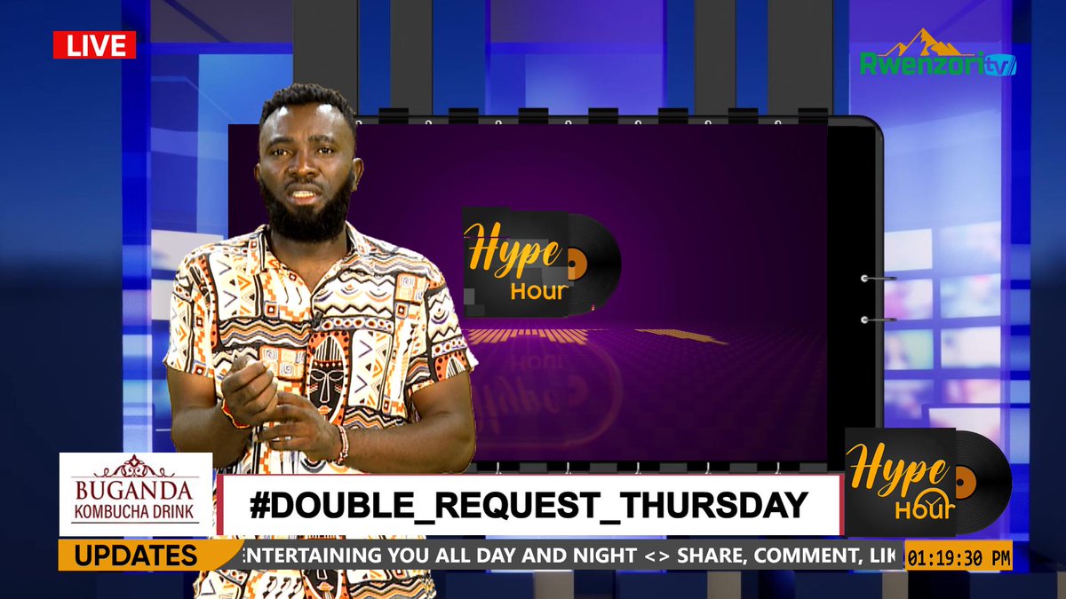 rwenzoritv1's tweet photo. It's Double Request Thursday on the Hype Hour Show.
Get ready to vibe with double the hits and double the fun
What tracks are you craving? Let us know your faves π₯πΏ
#HypeHour #DoubleRequestThursday #MusicLovers
Rwenzori TV Kheem Best Kasesean https://t.co/DSyaZccHo0