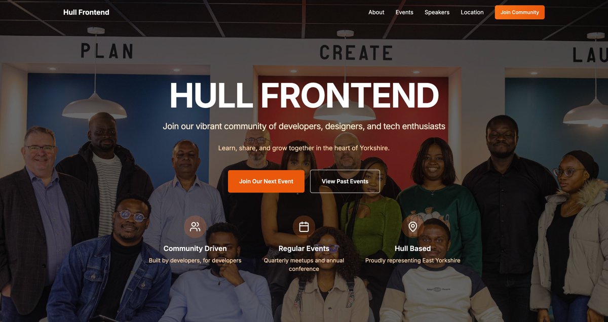 hullfrontend's tweet image. 🎉 Yorkshire devs! Join us for Yorkshire Dev Social – 2 talks, refreshments, and summer vibes.
🗓️ 16:00 BST (July 18) at The EdgeHub. Limited to 50 spots – grab yours quick!
👉 Register: hullfrontend.co.uk