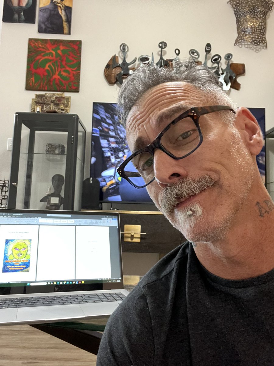 David Estringel (@the_booky_man) on Twitter photo Just finished proofing and editing the galley copy for my new book with <a href="/thealienbuddha/">Alien Buddha Press (open for submissions) 🍉</a> after a LONG ASS day fielding subs for <a href="/TheArgyleLitMag/">The Argyle Literary Magazine</a> and <a href="/Blood_Honey_Lit/">Blood+Honey</a>. Doing one more pass later today to fix line funkiness and then it’s off! Just finished proofing and editing the galley copy for my new book with <a href="/thealienbuddha/">Alien Buddha Press (open for submissions) 🍉</a> after a LONG ASS day fielding subs for <a href="/TheArgyleLitMag/">The Argyle Literary Magazine</a> and <a href="/Blood_Honey_Lit/">Blood+Honey</a>. Doing one more pass later today to fix line funkiness and then it’s off!