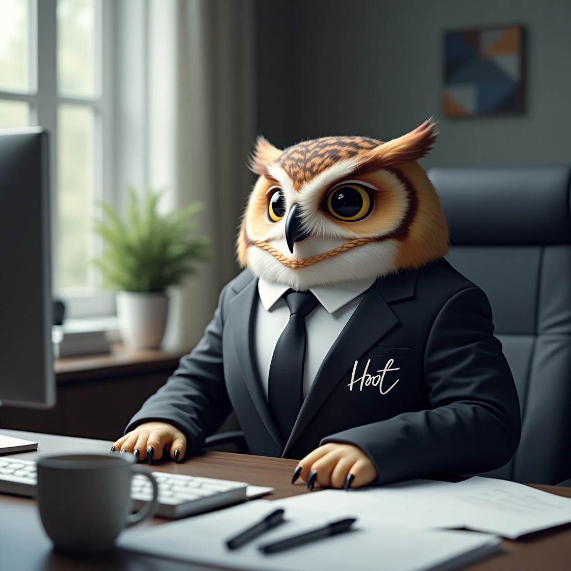 🦉🤖 Meet Agent Hoot — the sharpest mind at <a href="/kuvilabs/">Kuvi.ai</a> HQ.
Running algorithms, closing deals, and never skipping coffee.
AI with feathers. Decisions with wisdom.
#Kuvi #Hoot #WEB3 #OwlG