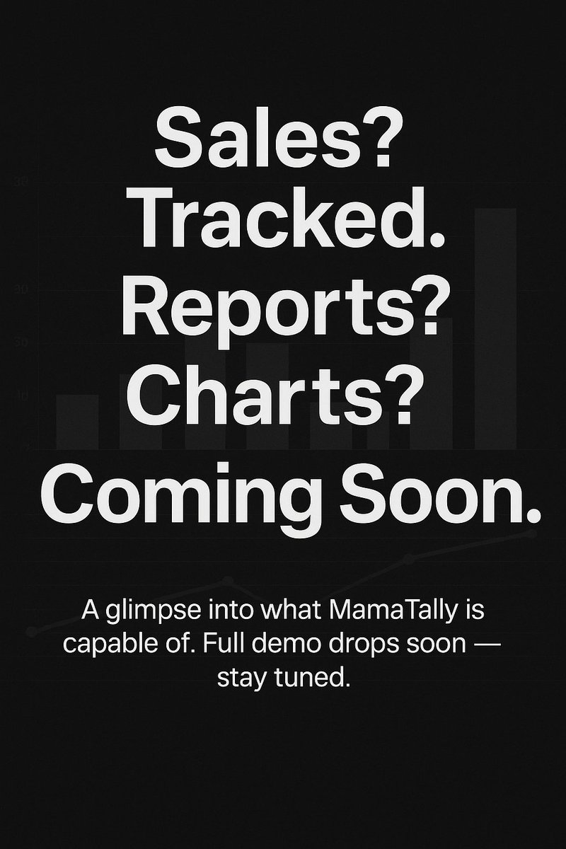 PrinceJetro123's tweet photo. Something powerful is brewing in MamaTally.

Sales now show up in full detail — with exportable Excel sheets and real-time charts.

Want to see it in action?
Video drops soon. Stay tuned. 👀

#SAASSpree  #buildinpublic #indiehacker #retailtech #inventorymanagement #saasbuilder https://t.co/n9rIYeM9iY