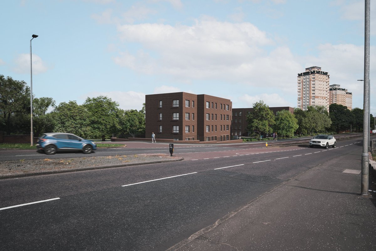 Quite a Day, First handing over 16 Flats in Airdire for Social Rent in partnership with <a href="/CVHA_/">Clyde Valley Group</a> . Then lodging a planning application for 32 Units in Motherwell