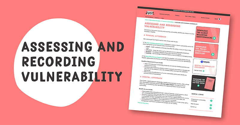 Just_Adviser's tweet image. 📢Advisers. Consistency is key when assessing and recording vulnerability, whether you choose to do that manually or digitally. Visit our ‘Assessing and recording vulnerability’ webpage to find out more.
ow.ly/NMQb50VZWSV 
#VulnerabilityMatters #JustVC