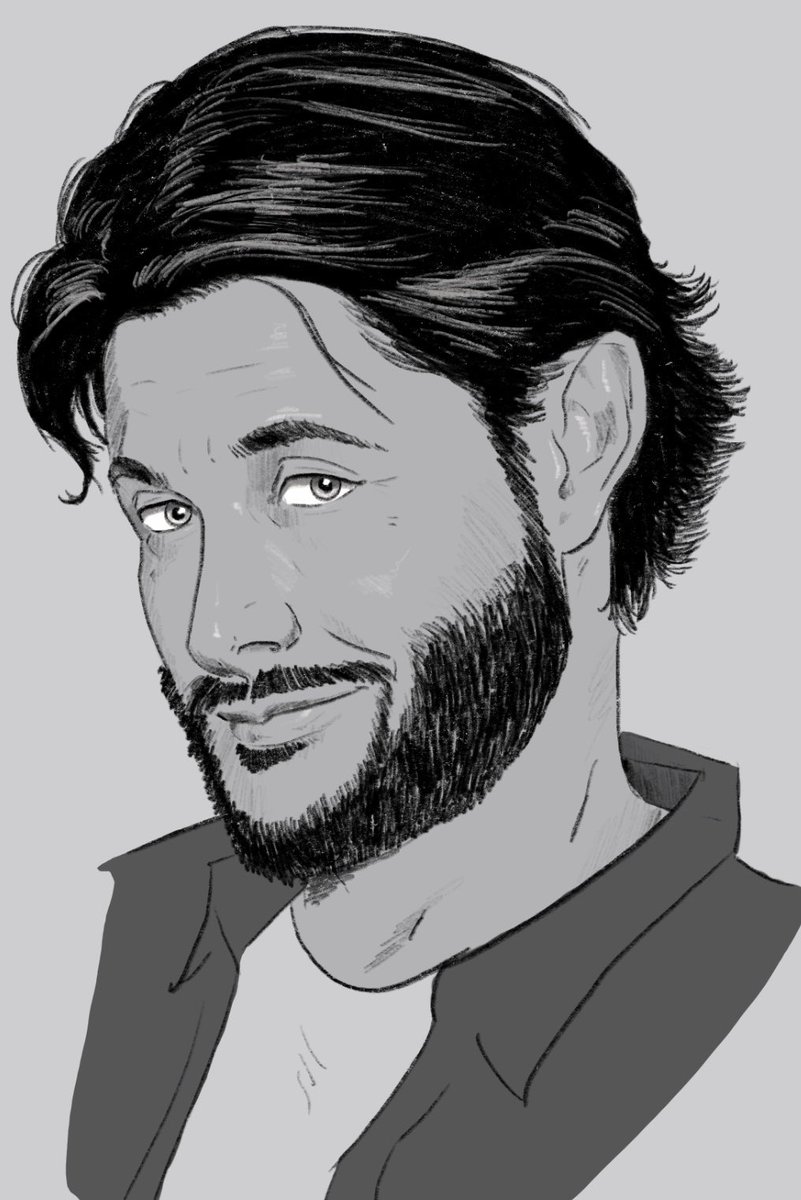 HalflingJakab's tweet image. #JensenAckles #deanwinchester #soldierboy #spn #spnart #spnfanart #Supernatural #theboys #beauarlen #sketch #fanart #procreate #digitalart