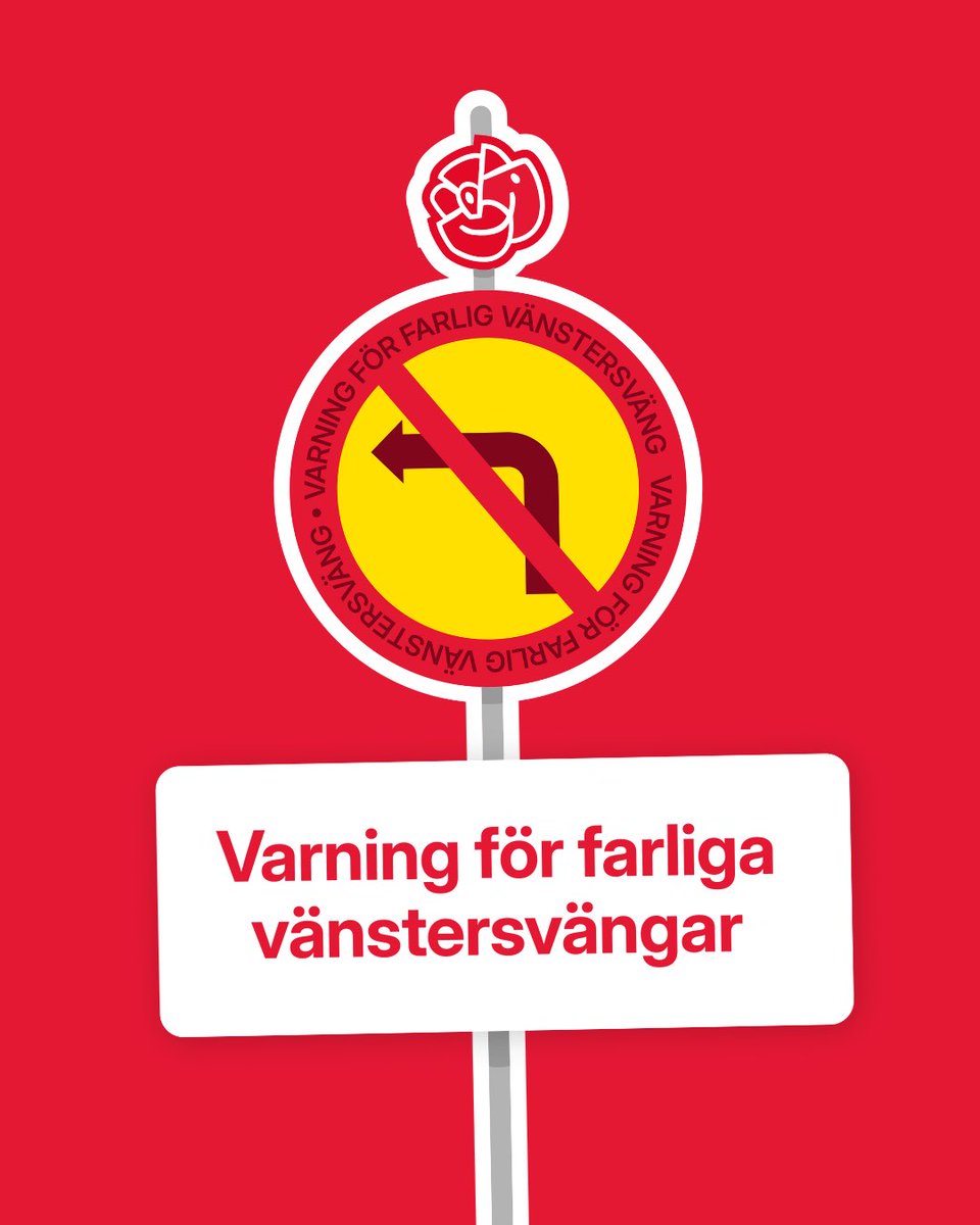 Socialdemokraternas vänstersväng innebär förslag som slår direkt mot arbetslinjen

❗️Höjd SKATT för dem som arbetar
❗️Höjda BIDRAG för dem som INTE arbetar
❗️Slopat karensavdrag 
❗️Förkortad arbetsvecka, när fler behöver jobba mer 

Vi behöver fler i arbete - inte färre.