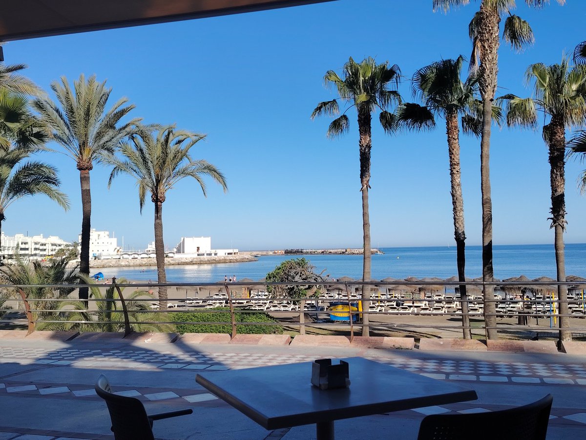 It's moving day today. 
Goodbye sea and hello mountains! 
Benalmadena 🏖️➡️ Ronda 🌄⛰️