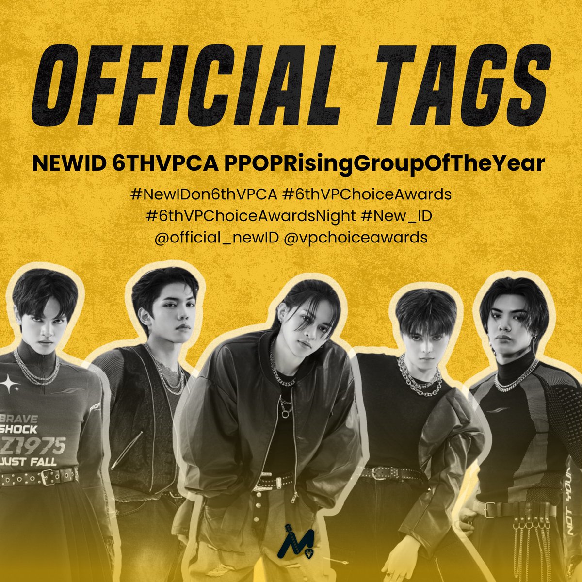 [📈] #NMO_Trends

It’s D-Day at the 6th <a href="/vpchoiceawards/">VP Choice Awards</a>!

New:ID is up for PPOP Rising Group of the Year! 🤩✨

NewDays, let’s make noise and tweet using our tags!🗣️

NEWID 6THVPCA PPOPRisingGroupOfTheYear 

#NewIDon6thVPCA
#6thVPChoiceAwards
#6thVPChoiceAwardsNight
#New_ID
