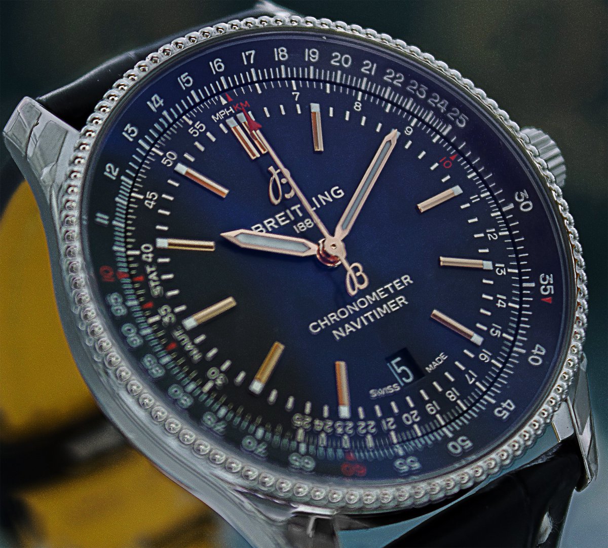 ModanosWatches's tweet photo. Breitling Navitimer 41 (Ref. A17326241B1P1)
🖤 Black dial �� Beaded bezel • COSC certified
🔥 Brand new | Unworn | Full set
⚙️ Automatic w/ 38hr PR | Bidirectional slide rule bezel
📍 Based in PA | Ships insured
💬 DM for serious inquiries
#Breitling #LuxuryTimepieces #Navitimer https://t.co/dan6HFyalY