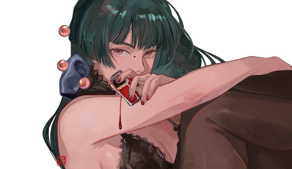 💄she is posing for Evelyn #AstraYao #zzzero