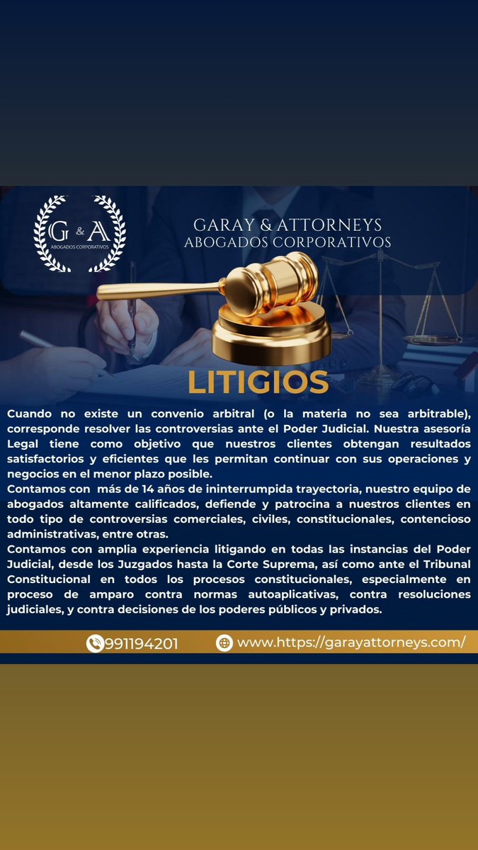 Garay & Attorneys - Abogados Corporativos (@garayattorneys) on Twitter photo 