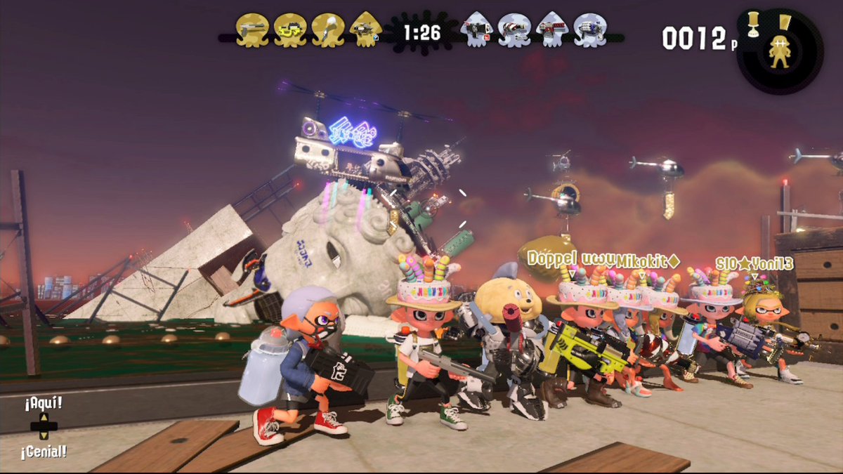 ShillClown's tweet photo. Hoy, hace 10 años, estaba comprando Splatoon para WiiU.
Desde el #SplatoonGlobalTestfire) entintando y creando recuerdos que voy a atesorar toda mi vida.

No quiero ponerme blandita pero tengo mucha suerte de que esta saga me haya conectado con gente a la que quiero un montón🧡💙 https://t.co/ZkkXLeo5pT