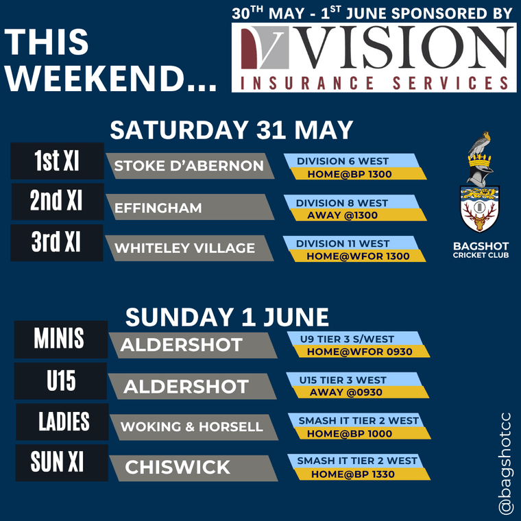 Bagshot Cricket Club tweet media