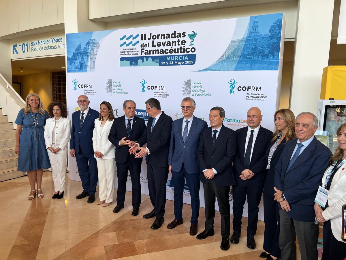 📍La próxima edición será en Valencia en 2027, nueva sede de las III Jornadas del Levante Farmacéutico. Seguimos construyendo una farmacia más conectada, resolutiva y centrada en las personas.
#Valencia2027 #JornadasLevanteFarmacéutico