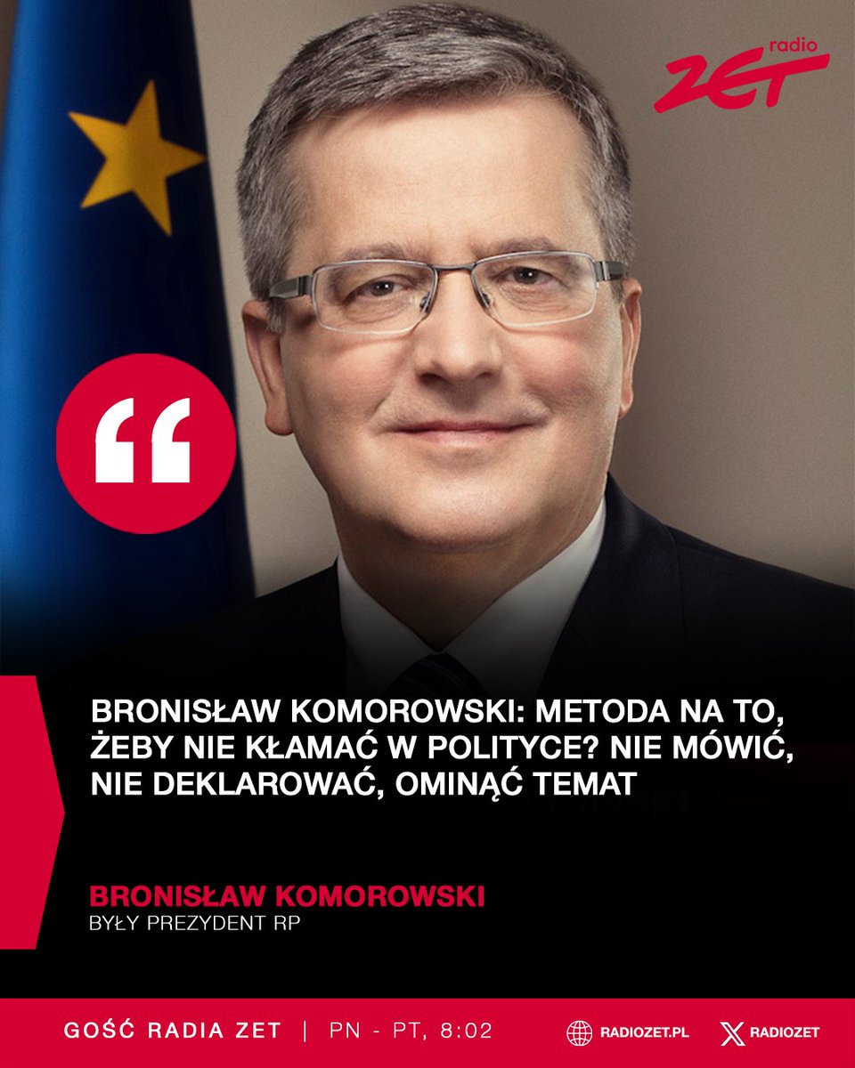 Były prezydent Bronisław Komorowski: Nawrocki w USA – polski kundlizm i merdanie ogonem do większych. PO? - Powinna wyciągnąć wnioski, że Konfederacja się zmienia - ocenia Gość Radia ZET

➡️ youtube.com/live/GF-tw726X…

#RadioZET <a href="/Gosc_RadiaZET/">Gość Radia ZET</a>