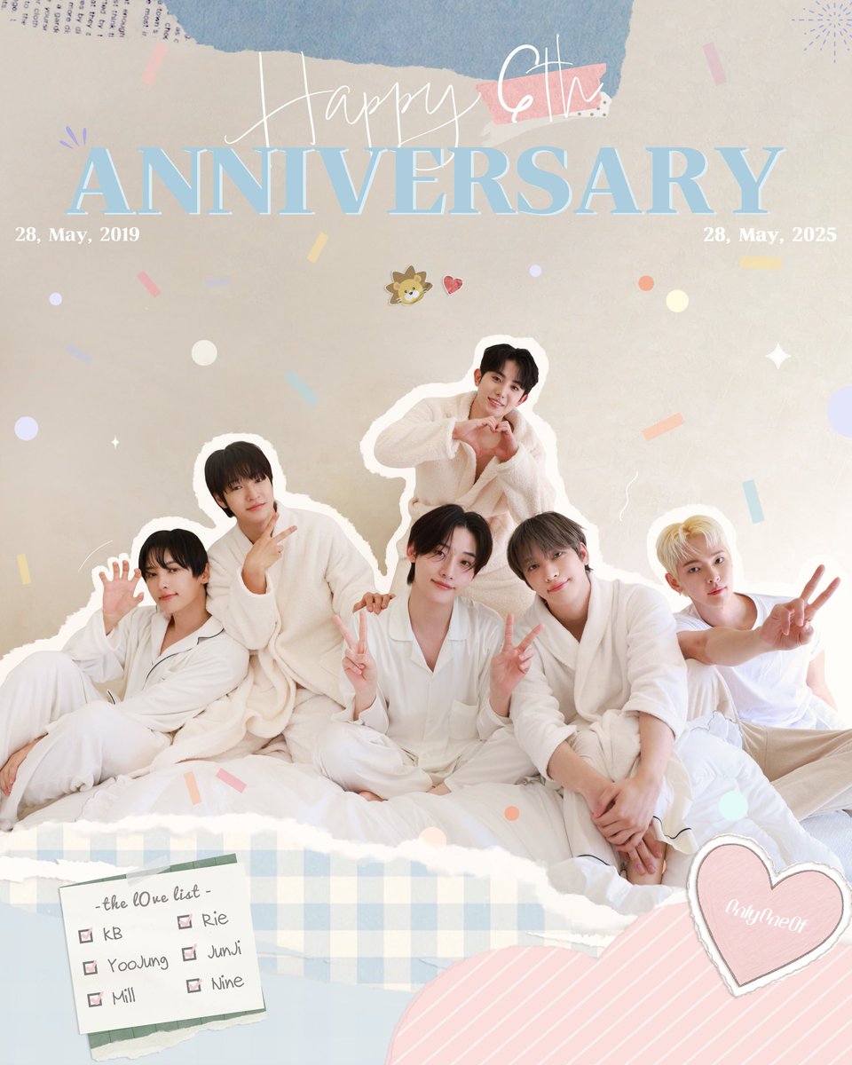OnlyOneOfFr's tweet photo. 📸 | 28.05.25 — [ANNIVERSAIRE]

Cela fait 6 ans qu'OnlyOneOf ont débuté

-------------
© @OnlyOneOf_twt
🇨🇵 @OnlyOneOfFr > #Mel
#OnlyOneOf_6th_anniversary https://t.co/y4D6obPkQI