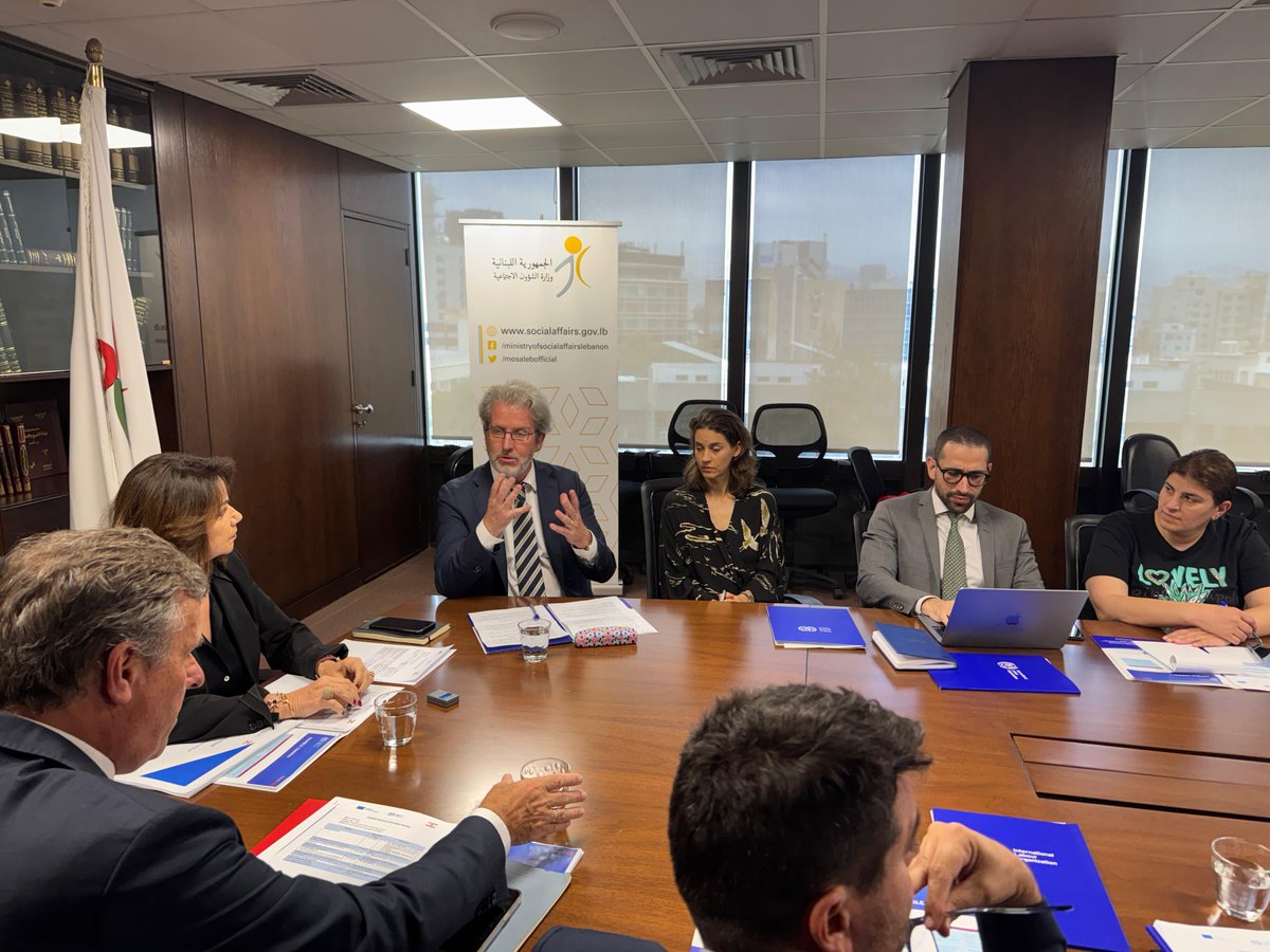 ILO Arab States - منظمة العمل الدولية (@iloarabstates) on Twitter photo '<a href="/mosalebofficial/">وزارة الشؤون الإجتماعية</a>, <a href="/EUinLebanon/">EU in Lebanon</a> and <a href="/iloarabstates/">ILO Arab States - منظمة العمل الدولية</a> unite for the ENABLE Advisory Committee advancing inclusive growth, local jobs & social protection across Lebanon. '<a href="/mosalebofficial/">وزارة الشؤون الإجتماعية</a>, <a href="/EUinLebanon/">EU in Lebanon</a> and <a href="/iloarabstates/">ILO Arab States - منظمة العمل الدولية</a> unite for the ENABLE Advisory Committee advancing inclusive growth, local jobs & social protection across Lebanon.