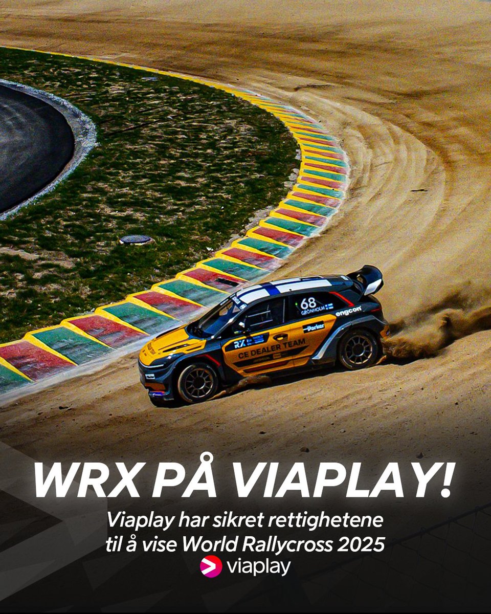 Mer motorsport på Viaplay 🤩
Sesongen starter denne helgen på velkjente Circuito Automóvel de Lousada i Portugal! 🇵🇹

Lørdag:
Kvalifisering 1: kl 14.30
Kvalifisering 2: kl 16.00

Søndag:
Kvalifisering 3: kl 11.30
Kvalifisering 4: kl 13.30
Finaler: kl 15.00 🏆