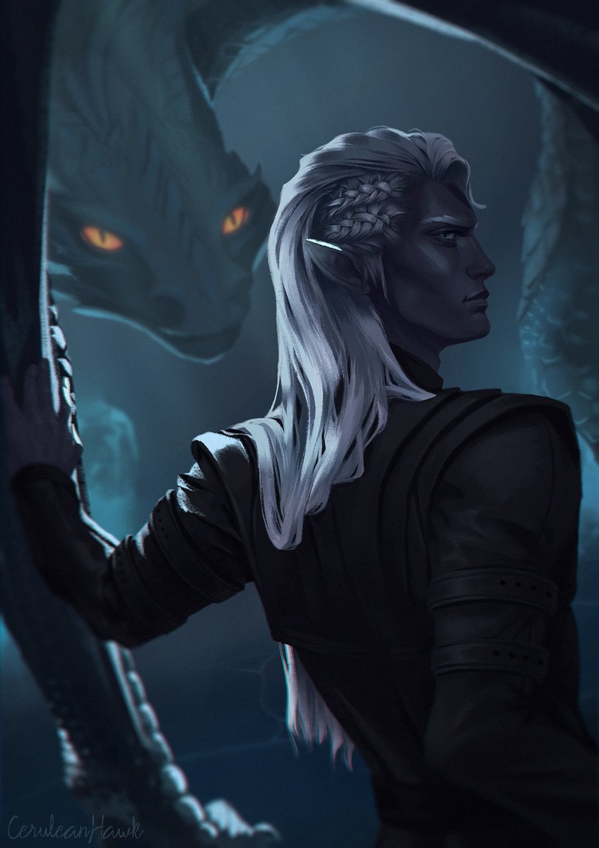 Ceruleanhawk_'s tweet image. Don’t worry yourself, Lady. First, you must survive.
---
Lord Sha’arnez so Genash.
#romanceclub #thethunderstormssaga #Shaarnez #drow #elves