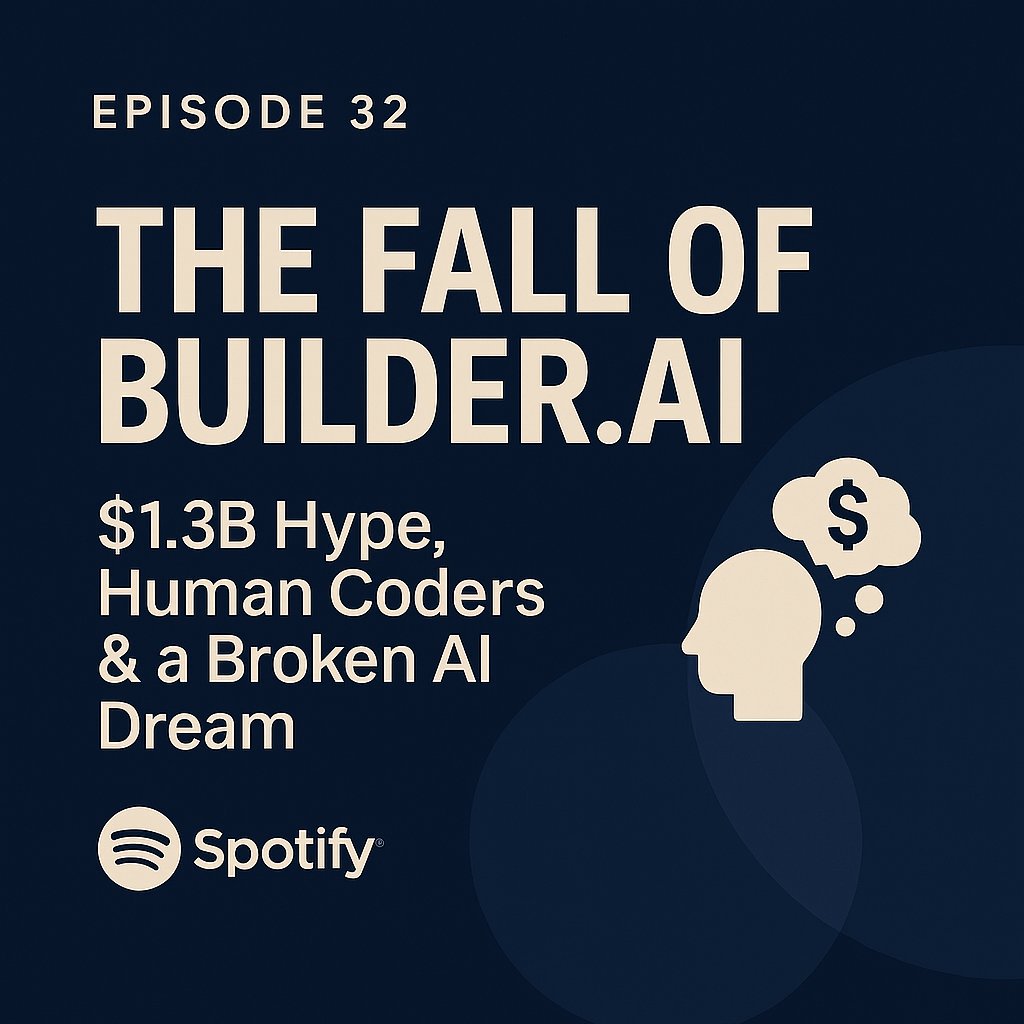 mukku9003's tweet photo. The Fall of https://t.co/IiSPajJGul: $1.3B Hype, Human Coders &amp; a Broken AI Dream

Listen to Research Papers by Tech Giants on Spotify 

https://t.co/I2gAzvnNRv https://t.co/IbqqZnL3iH