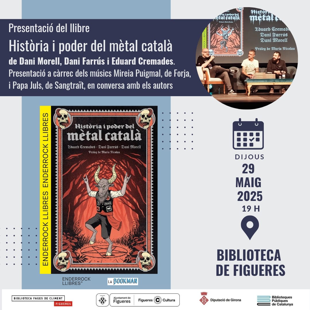 danielgenis's tweet image. Ep, frikerencs, que avui a ca nostra fan això!!! #metall🤘

@BiblioFigueres 
@La_Bookman_ 
@DaniMorellC 
@emporda_info