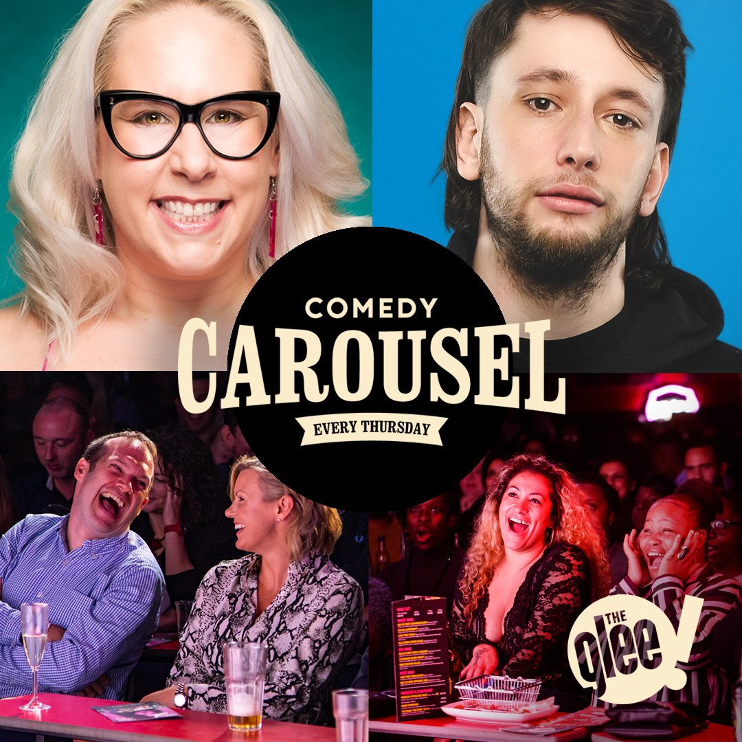 The Glee Club Birmingham (@gleeclubbham) on Twitter photo Thursday night plans = SORTED
We can't wait to tuck into another helping of the unpredictably hilarious and high-energy Comedy Carousel TONIGHT ๐
Hosted by the one and only Andy Robinson, featuring the sublime Abigoliah Schamaun & <a href="/elliotsteelcom/">Elliot Steel</a>!
๐๏ธ bit.ly/ComedyCarousel Thursday night plans = SORTED
We can't wait to tuck into another helping of the unpredictably hilarious and high-energy Comedy Carousel TONIGHT ๐
Hosted by the one and only Andy Robinson, featuring the sublime Abigoliah Schamaun & <a href="/elliotsteelcom/">Elliot Steel</a>!
๐๏ธ bit.ly/ComedyCarousel