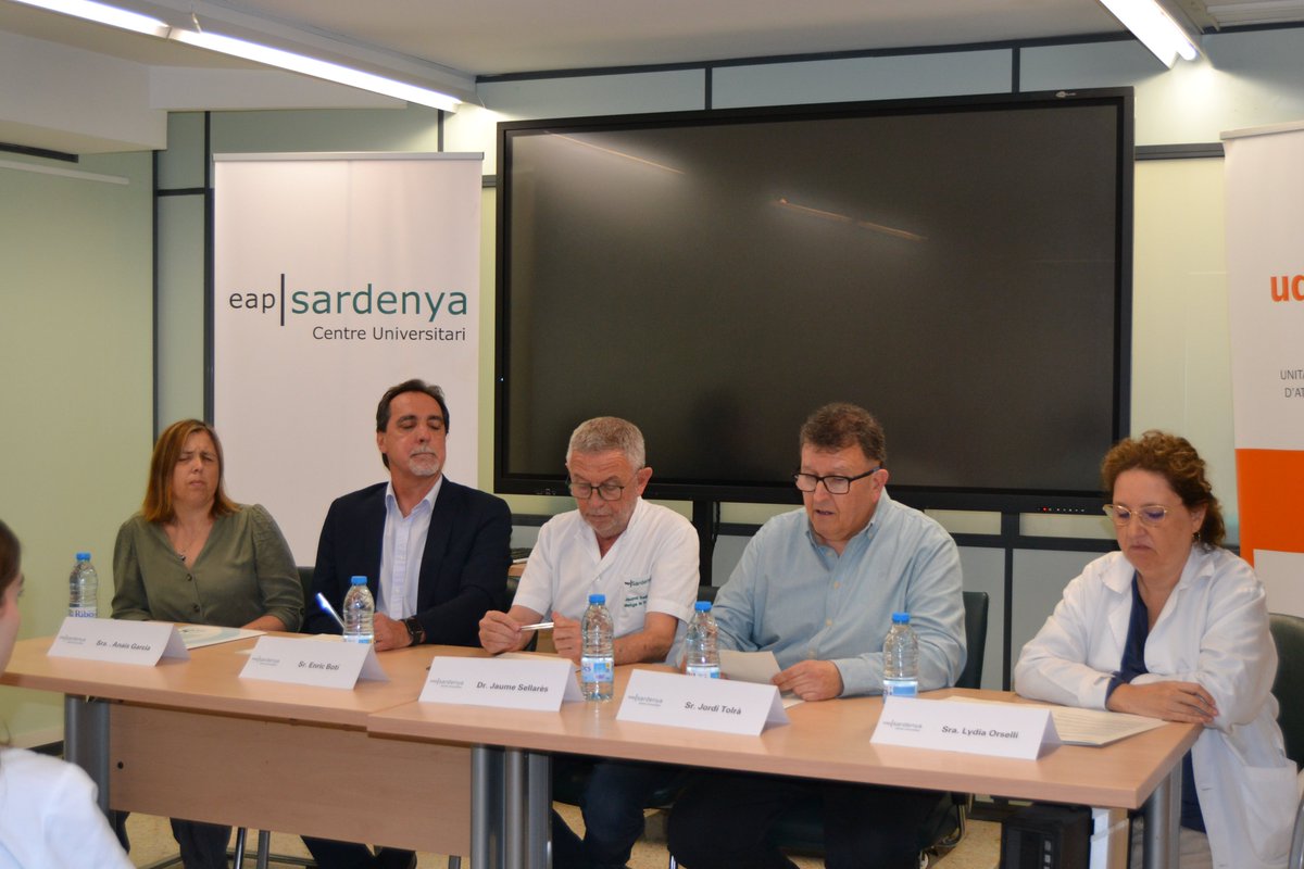 eap | sardenya (@eapsardenya) on Twitter photo 🔵 L’ <a href="/eapsardenya/">eap | sardenya</a> i <a href="/ONCECatalunya/">ONCE Catalunya</a> signen un acord pioner per garantir acompanyament personalitzat i accessibilitat plena a persones cegues o amb discapacitat visual al CAP. Un pas ferm cap a una #SanitatInclusiva 👩⚕️🦯
#Accessibilitat #Innovació #Salut 🔵 L’ <a href="/eapsardenya/">eap | sardenya</a> i <a href="/ONCECatalunya/">ONCE Catalunya</a> signen un acord pioner per garantir acompanyament personalitzat i accessibilitat plena a persones cegues o amb discapacitat visual al CAP. Un pas ferm cap a una #SanitatInclusiva 👩⚕️🦯
#Accessibilitat #Innovació #Salut