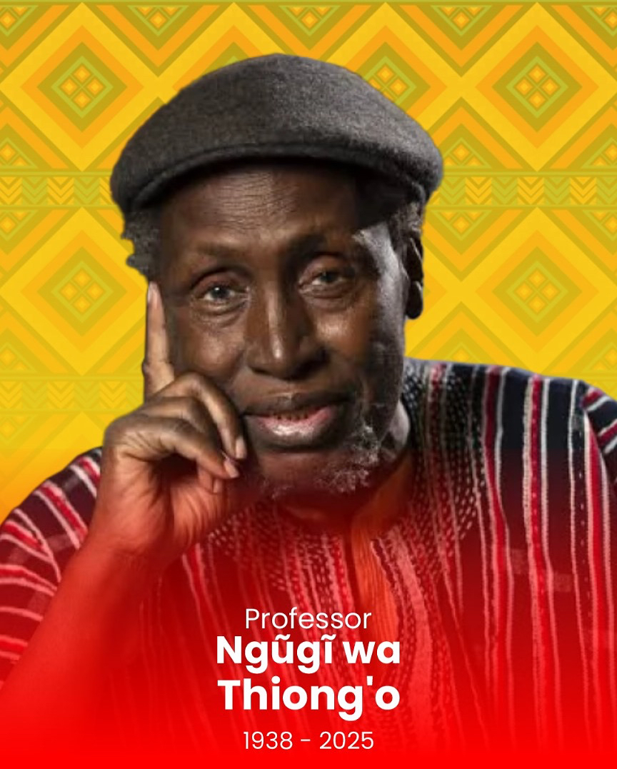 africanofilter's tweet photo. A Legend passes on. Rest in peace Professor Ngũgĩ wa Thiong’o. https://t.co/j4qw837tvb
