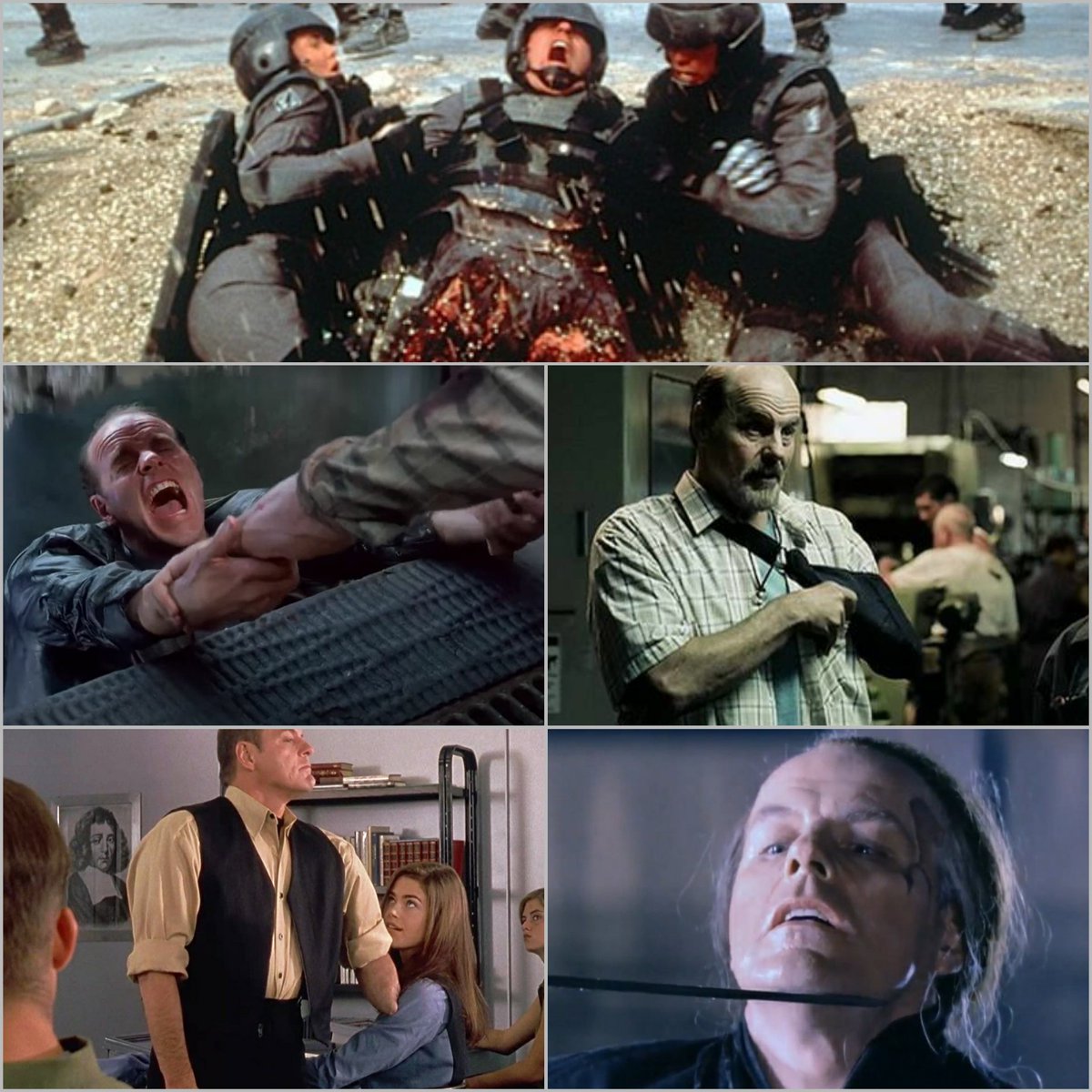 makakko3's tweet image. Michael Ironside abonado siempre a la pérdida de extremidades.

-&quot;En #TotalRecall Arnold con un simple giro me rompió el esternón y dos costillas, exceptuando algún salto y caida, todas la peleas las rodamos sin especialistas&quot;. Michael Ironside