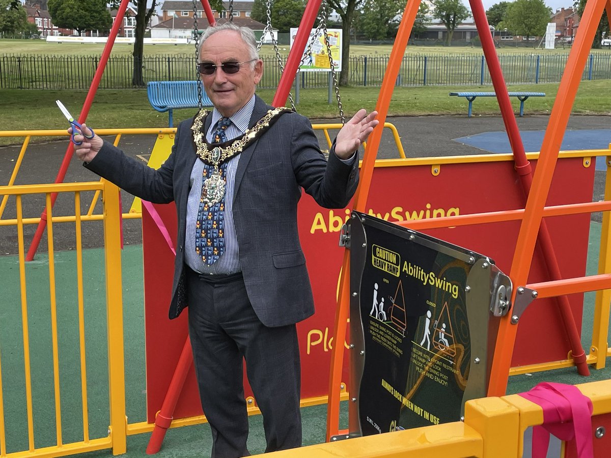 Central Park (@centralparkeng) on Twitter photo It was nice to see <a href="/WirralCouncil/">Wirral Council</a> mayor officially open the wheelchair swing in Central Park this morning. Wirral Council, the friends of Central Park and others worked hard to achieve this.
#wiirral #parks #accessible #loveparks #greenflagaward #northwestparks It was nice to see <a href="/WirralCouncil/">Wirral Council</a> mayor officially open the wheelchair swing in Central Park this morning. Wirral Council, the friends of Central Park and others worked hard to achieve this.
#wiirral #parks #accessible #loveparks #greenflagaward #northwestparks