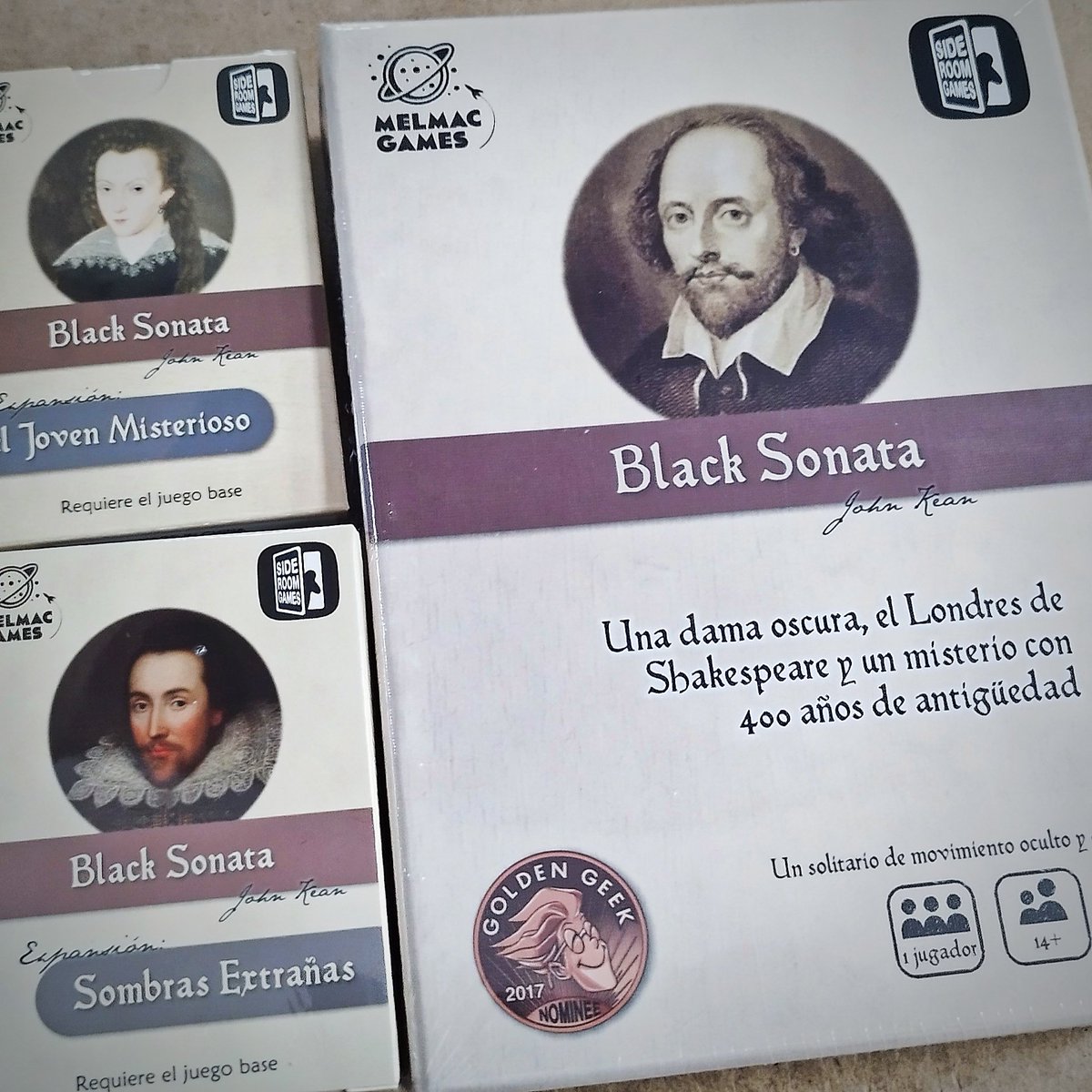 Llega la reedición de un esperadísimo juego de deducción y movimiento oculto, en solitario, junto con una expansión ya editada en su momento y otra nueva: Black Sonata, imprescindible en tu ludoteca.

🛒 shorturl.at/VqO8b
 #juegosdemesa #dracotienda