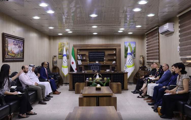 kurdistan_news (@kurdistannews63) on Twitter photo 📍European Parliamentarians Visit the Autonomous Administration
A delegation led by <a href="/schirdewan/">Martin Schirdewan</a> , Co-Chair of the Left Group in the European Parliament, visited the Autonomous Administration of North and East Syria. The delegation was received by Hisên Osman. 📍European Parliamentarians Visit the Autonomous Administration
A delegation led by <a href="/schirdewan/">Martin Schirdewan</a> , Co-Chair of the Left Group in the European Parliament, visited the Autonomous Administration of North and East Syria. The delegation was received by Hisên Osman.