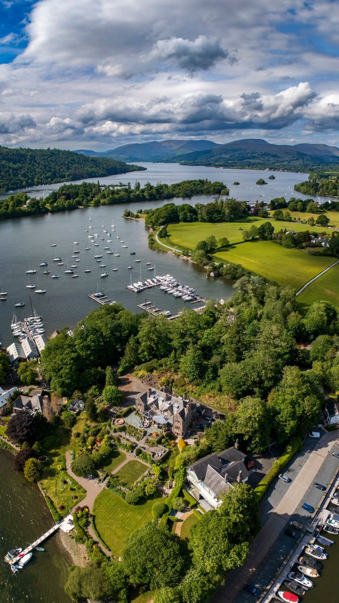 LOOKING NORTH 

Sailing boats swing at anchor in the spring south westerly breeze on Parson Wyke, Bowness-on-Windermere.

#lakedistrict #bownessonwindermere #May2025