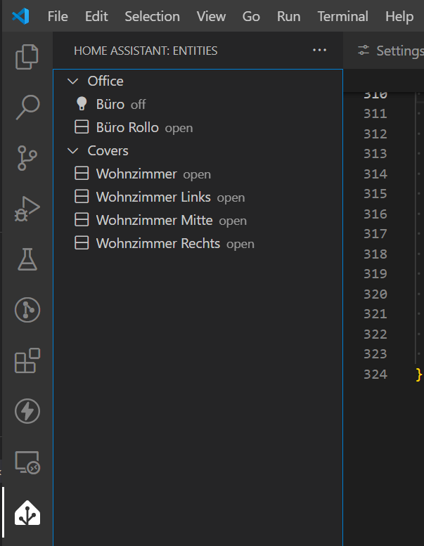Inspired by <a href="/Frenck/">Franck Nijhof</a>’s work on the Home Assistant Config Helper extension, I’ve started building a full Home Assistant integration for VSCode 🏡.
A new extension is on the way - expect a release in the next couple of weeks! 🚀
#homeAssistant #vscode