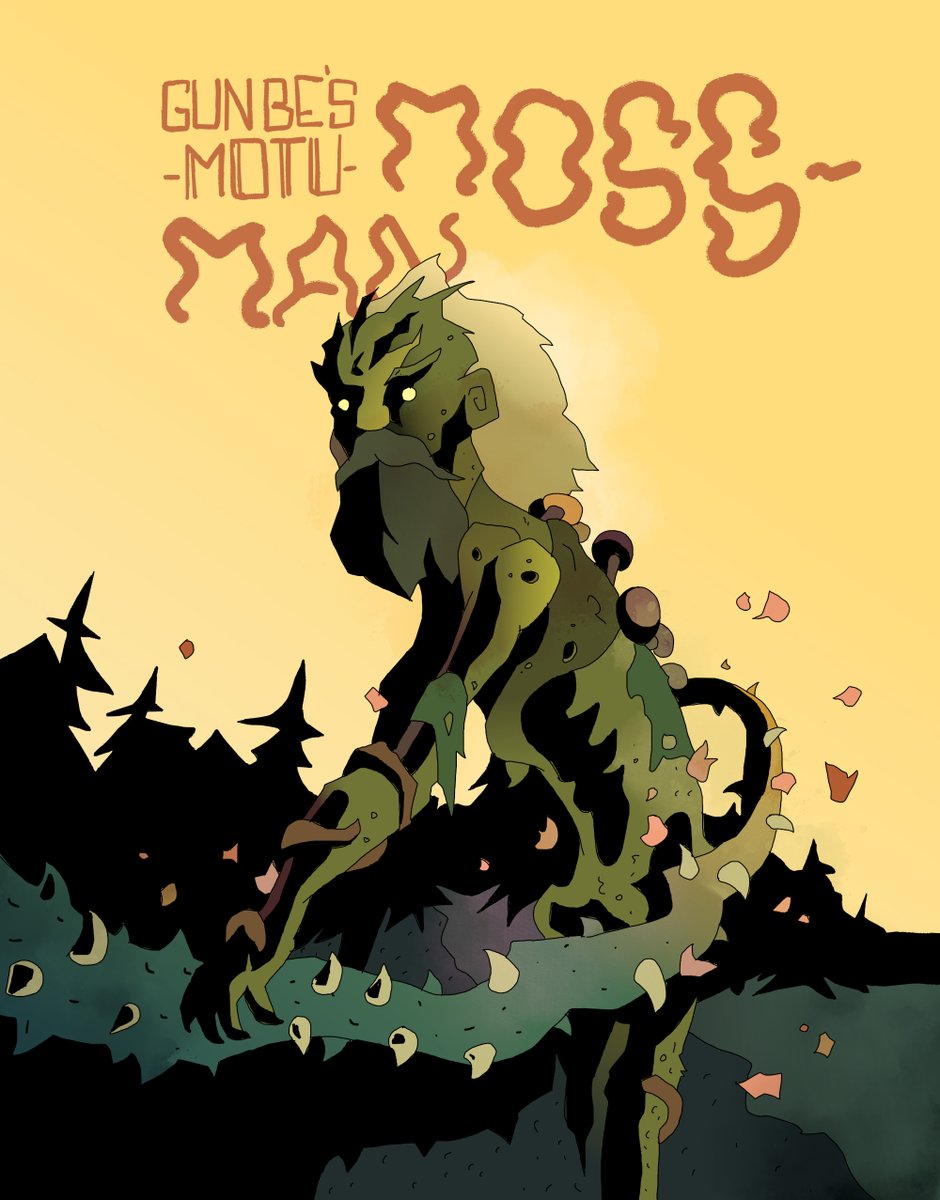 This lazy guy has been hanging out on my desktop for weeks. 
Not anymore, Mr. Moss-Man, not anymore.

No. 3 of my #MastersoftheUniverse series. 
Let’s see how much I can get done, before I get bored.

#motu #fanart