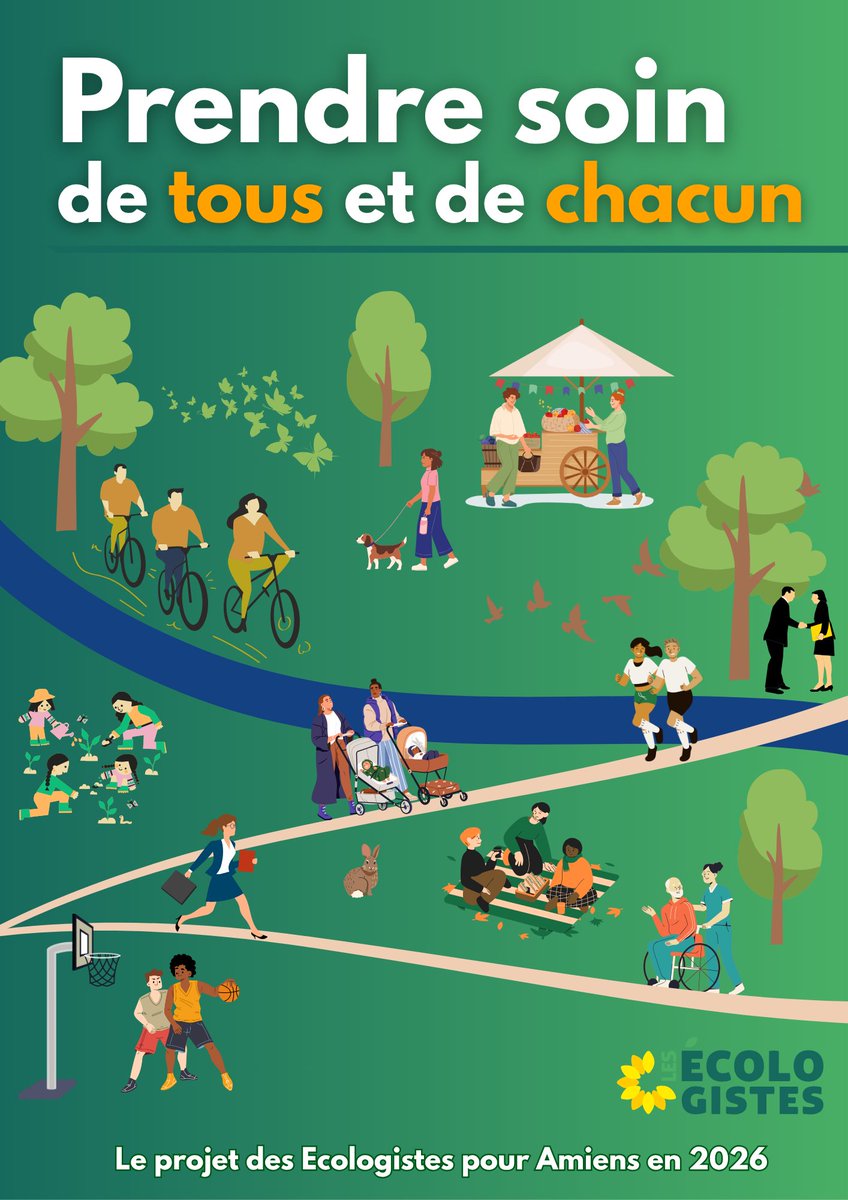 🌻 Fier de dévoiler le socle programmatique des Écologistes pour les municipales 2026 à #amiens ! 150 mesures pour une ville écologiste et solidaire. 

En tant que chef de file, je m'engage à porter jusqu'au bout ces ambitions pour les amiénoises et les amiénois ! #amiens2026