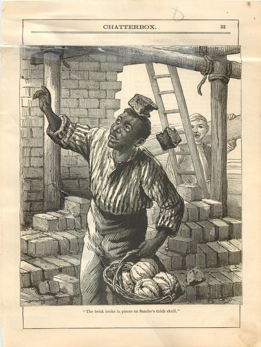 1866年にイギリスの牧師が創刊した子供雑誌『チャッターボックス』の挿絵から

キャベツで釣る亀レース
日本の楽器職人
黒人の強い頭蓋骨はブロックが当たっても平気
巨大アンコウに食われそうな愛犬
https://t.co/T89dVqoqzI 