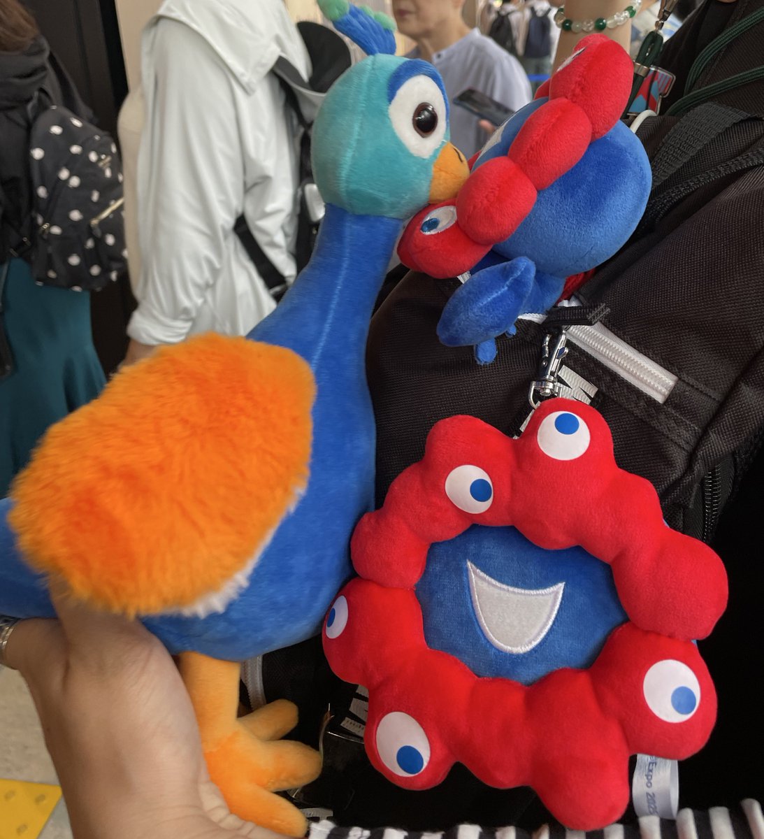 インドパビリオンのオフィシャルキャラクター・マユールくん #大阪