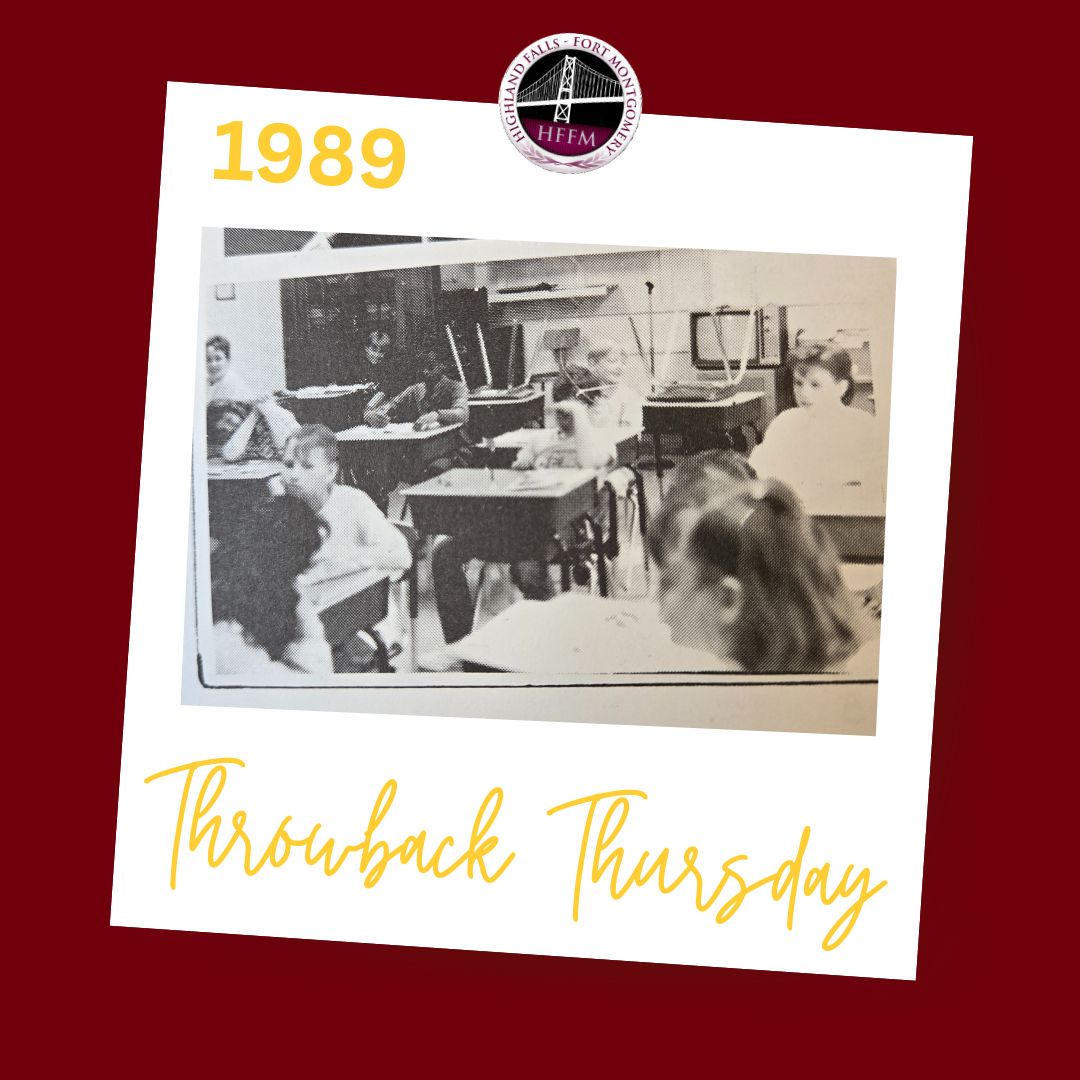 #ThrowbackThursday to 1989! 
Check out this classroom setup—complete with a classic box TV, chalkboard, and rows of desks ready for learning. So much has changed, but the love for learning stays the same!

#TBT #1980sClassroom #EducationThenAndNow #HFFMCSD #JIO #HFIS #FMES