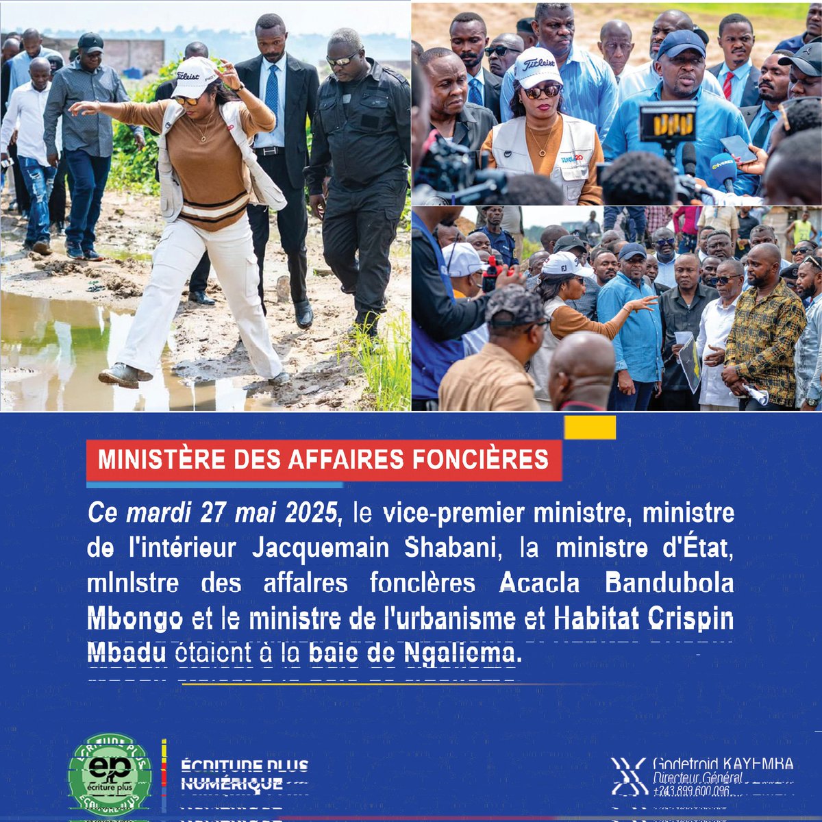 Wayde_91's tweet photo. Baie de Ngaliema : un mur construit sans autorisation entrave l'accès de la Regideso à l'eau du fleuve ! Des constructions désordonnées, des remblais illégaux... Le gouvernement montre son mécontentement.
----_
#RDC #Kinshasa #FleuveCongo #Urbanism #Environment #Shabani #afhs https://t.co/hKVPdQKtwi