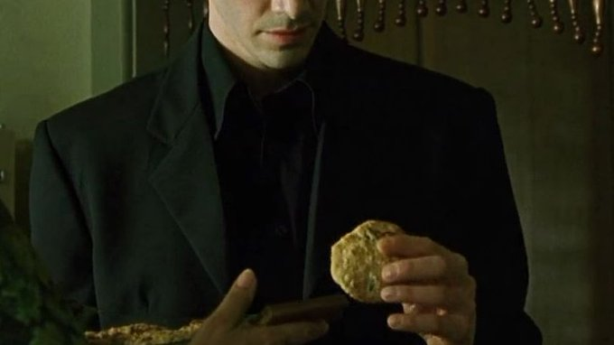 Gibboanxious's tweet photo. The Top 10 Movies featuring Biscuits:
10. Honey I Shrunk The Kids
9. Incredibles 2
8. Love, Simon
7. Soylent Green
6. Shrek
5. The Lobster
4. Bridesmaids
3. Stranger than Fiction
2. Rounders
1. The Matrix
#BiscuitDay #BiscuitsInMovies https://t.co/6eLmJ2bTR1