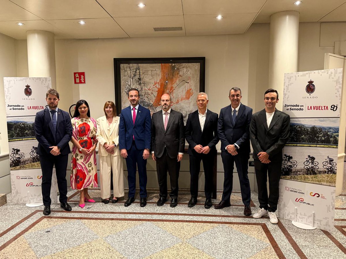 Govern d'Andorra (@governandorra) on Twitter photo 🚴♂️🇦🇩 El ministre <a href="/_JordiTorres/">Jordi Torres Falco</a> ha participat avui al <a href="/Senadoesp/">Senado de España</a> a la jornada commemorativa del 90è aniversari de <a href="/lavuelta/">La Vuelta</a>. Ha intervingut a la taula sobre “Cicloturisme, territori i més enllà de La Vuelta”, posant en valor el paper d’Andorra com a destinació clau del ciclisme. 🚴♂️🇦🇩 El ministre <a href="/_JordiTorres/">Jordi Torres Falco</a> ha participat avui al <a href="/Senadoesp/">Senado de España</a> a la jornada commemorativa del 90è aniversari de <a href="/lavuelta/">La Vuelta</a>. Ha intervingut a la taula sobre “Cicloturisme, territori i més enllà de La Vuelta”, posant en valor el paper d’Andorra com a destinació clau del ciclisme.