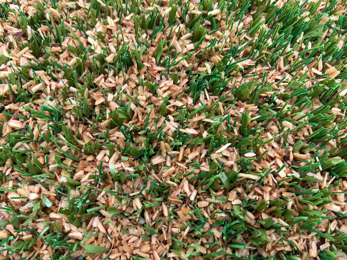 Visit to <a href="/strigroup_/">STRI Group</a> designed 3G pitch in Mervue, Galway. Majority of work is complete with only independent pitch performance testing to be done before handover to Galway City Council. Wood derived infill product Brockfill installed and looking great even in the gloomy weather.