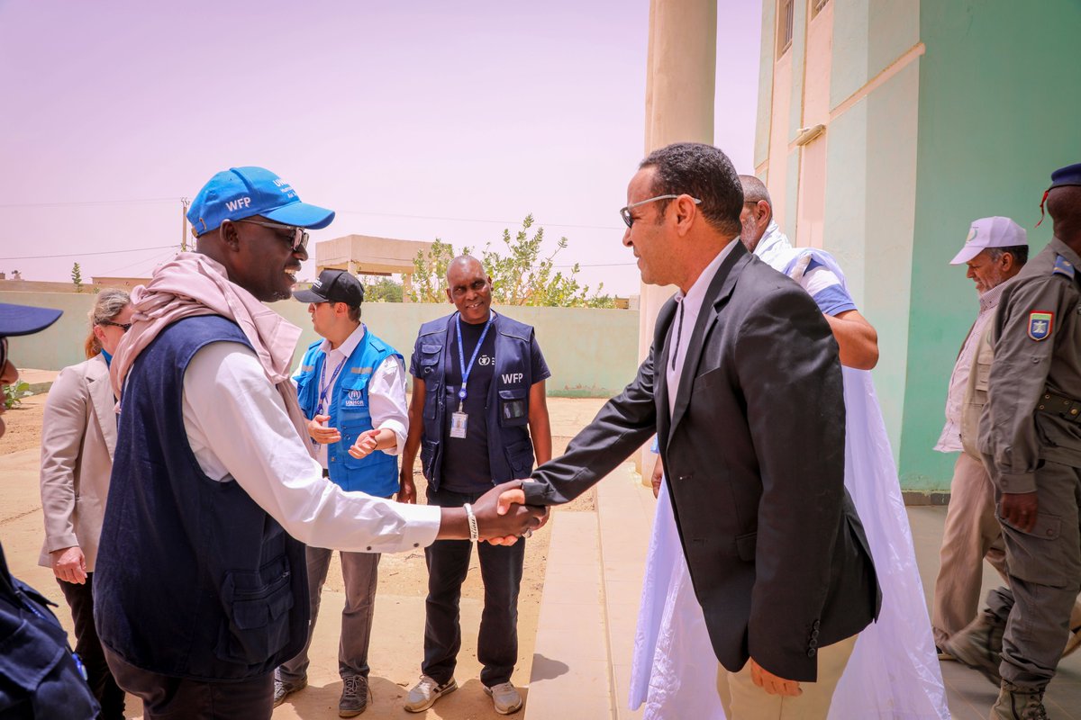 WFPMauritaniaCD's tweet image. En route pour le Hodh Ech Chargui avec la délégation du Parlement européen – Commission Développement (DEVE).
Cette mission est une opportunité clé pour illustrer l’impact réel de notre travail sur le terrain aux cotés des communautés, des autorités locales et de nos partenaires.